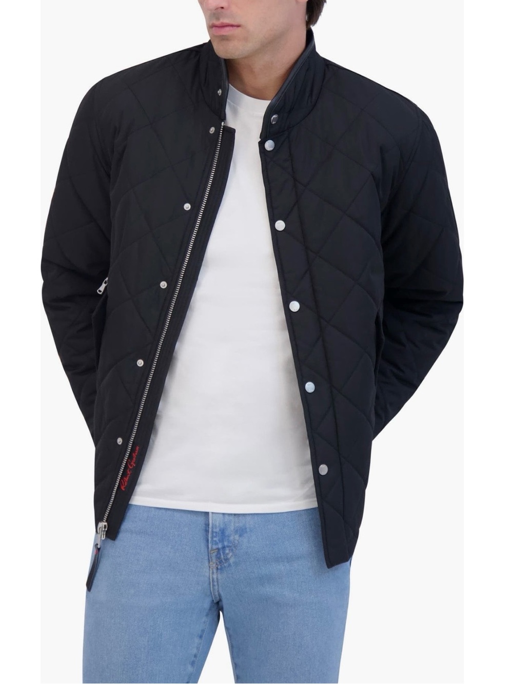 NWT Robert Graham Quilted Jacket Size XL